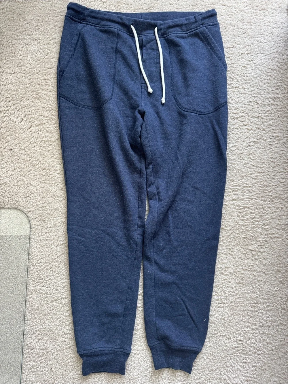 J. Crew Navy Blue Jogger Sweatpants